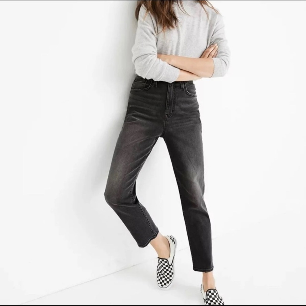 NWOT Madewell Mom Jean - Comfort Stretch Edition